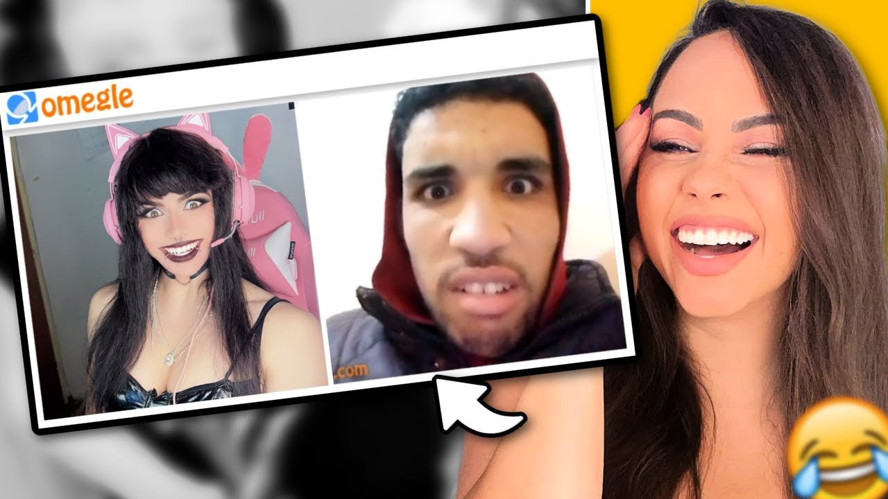 Fake Girl Trolls People on OMEGLE! #21 (Voice-Trolling) | Bunnymon REACTS