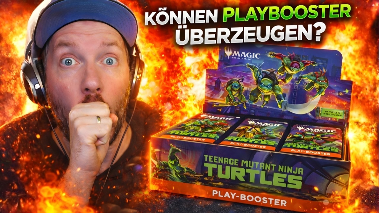 Ich rippe das neue Magic Set! TURTLES! Können die Playbooster Überzeugen?
