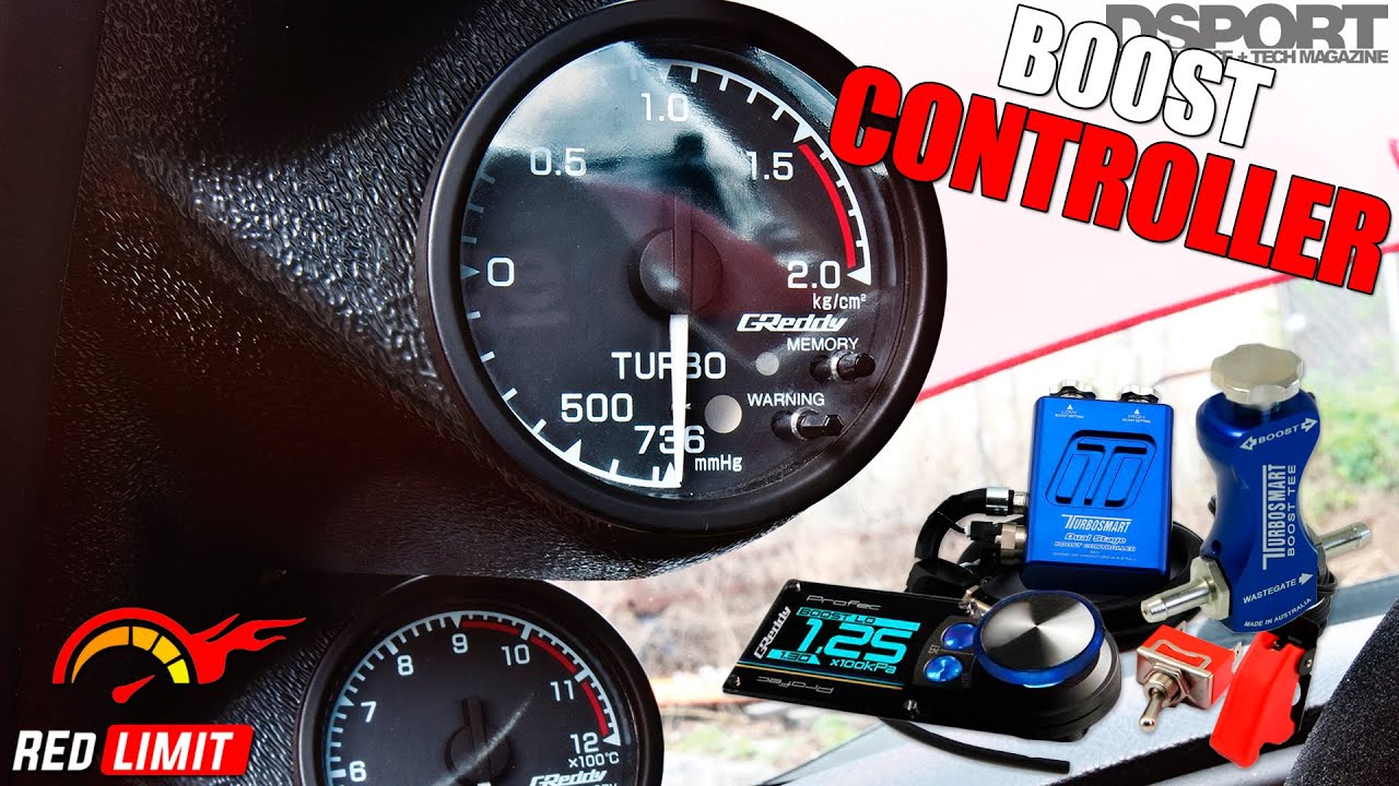 BOOST CONTROLLER: FUNCIONAMIENTO Y TIPOS 🚗💨 | RED LIMIT
