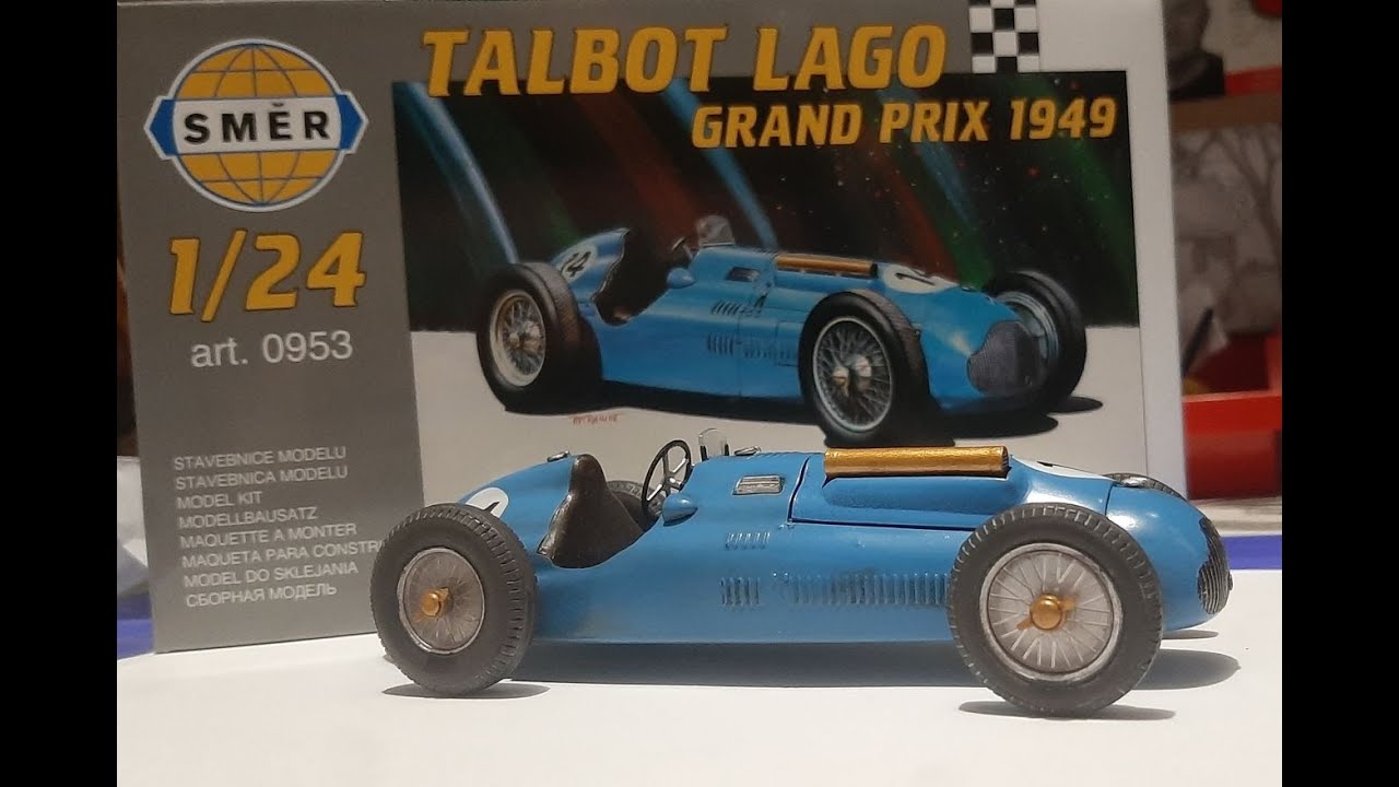 TALBOT LAGO (Grand Prix 1949) - Stavebnice SMĚR / Scale Model (