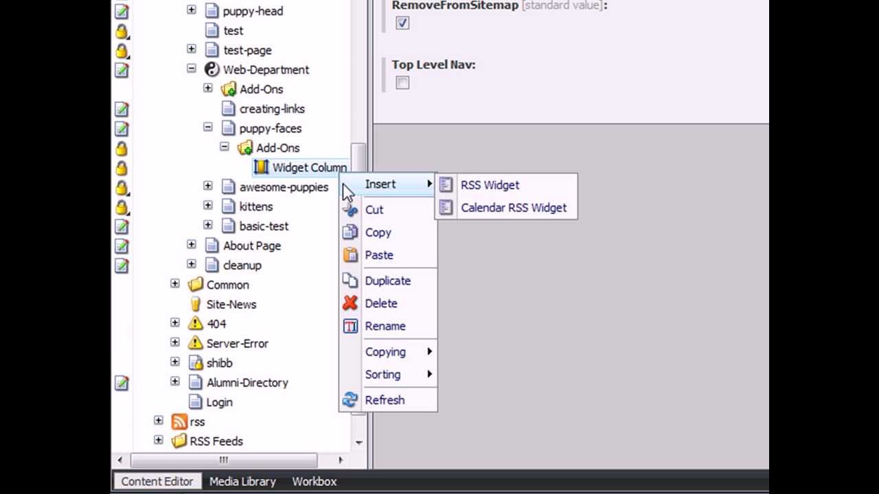 Sitecore Add-ons: Widget Column