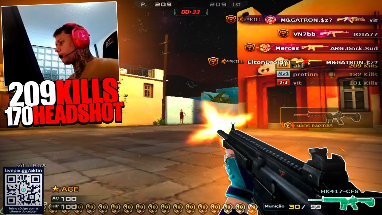AKT | 209KILLS & 170HS | Greece FFA | HK417-CFS