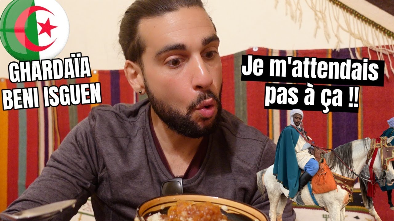 MON PREMIER COUSCOUS AU CHAMEAU A GHARDAÏA EN ALGÉRIE 🇩🇿 et J’ASSISTE UNE FANTASIA : INCROYABLE 🔥