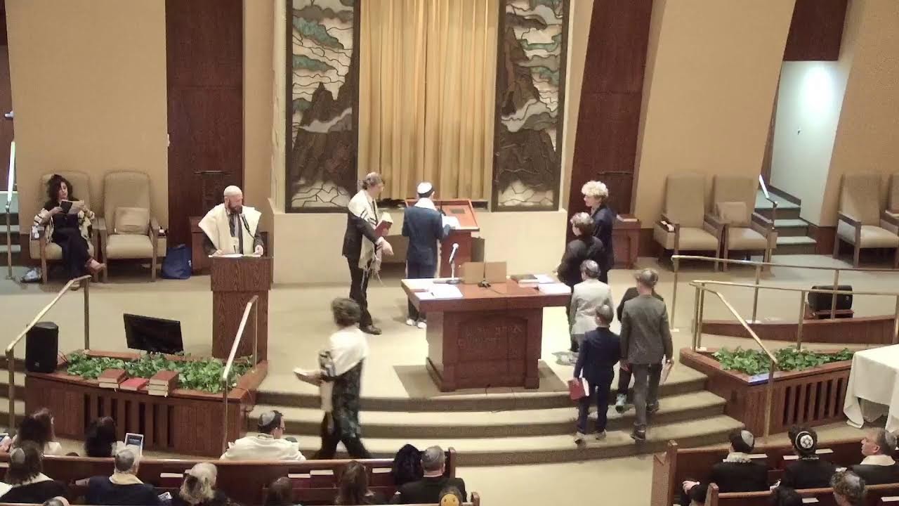 Leo Webber Bar Mitzvah at Adath Israel Cincinnati