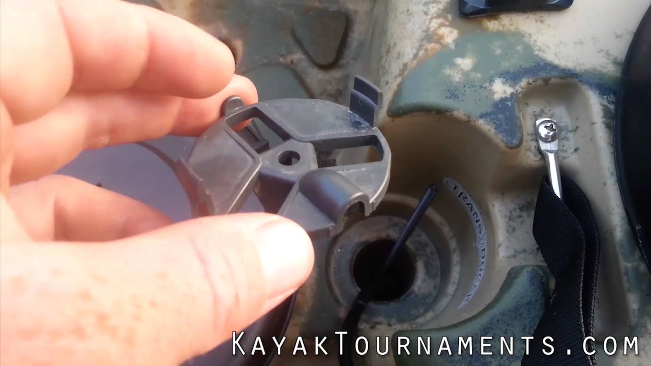 How To - Lowrance scupper transducer mount and ff install