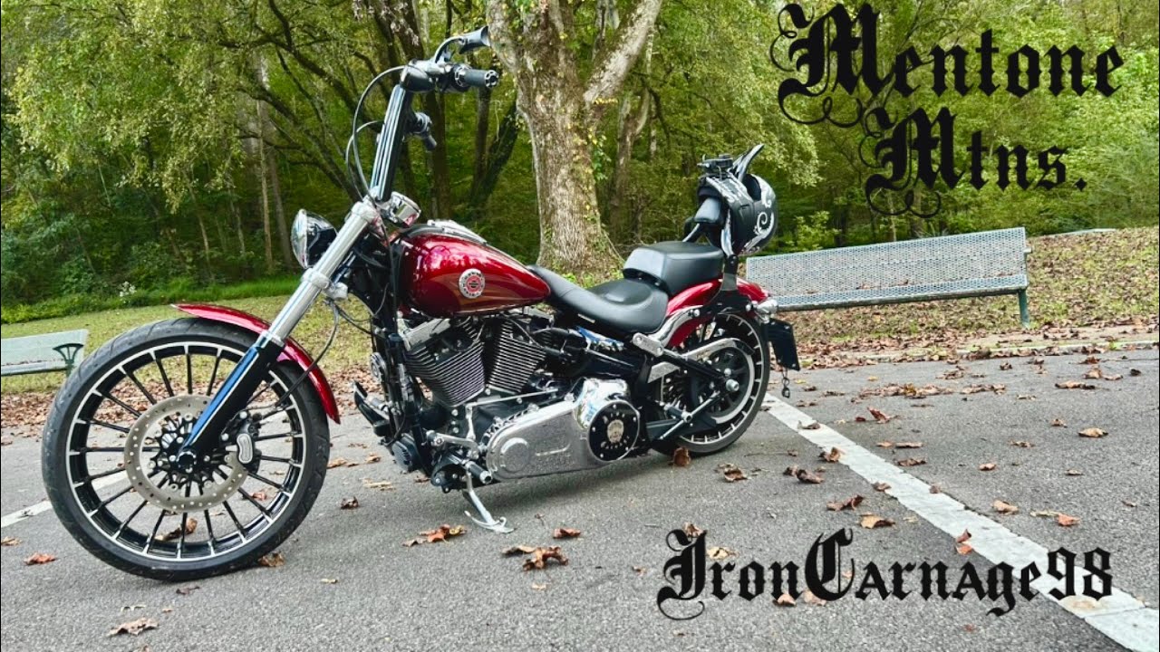 Harley Davidson Ride Through The Mountain