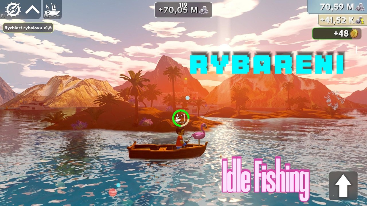Idle Fishing  | Začal sem chytat ryby / nová hra  | let's play  # 2