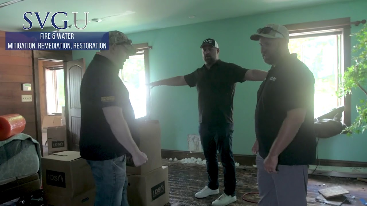 SVGU Course: Fire Restoration and Water Remediation/Mitigation