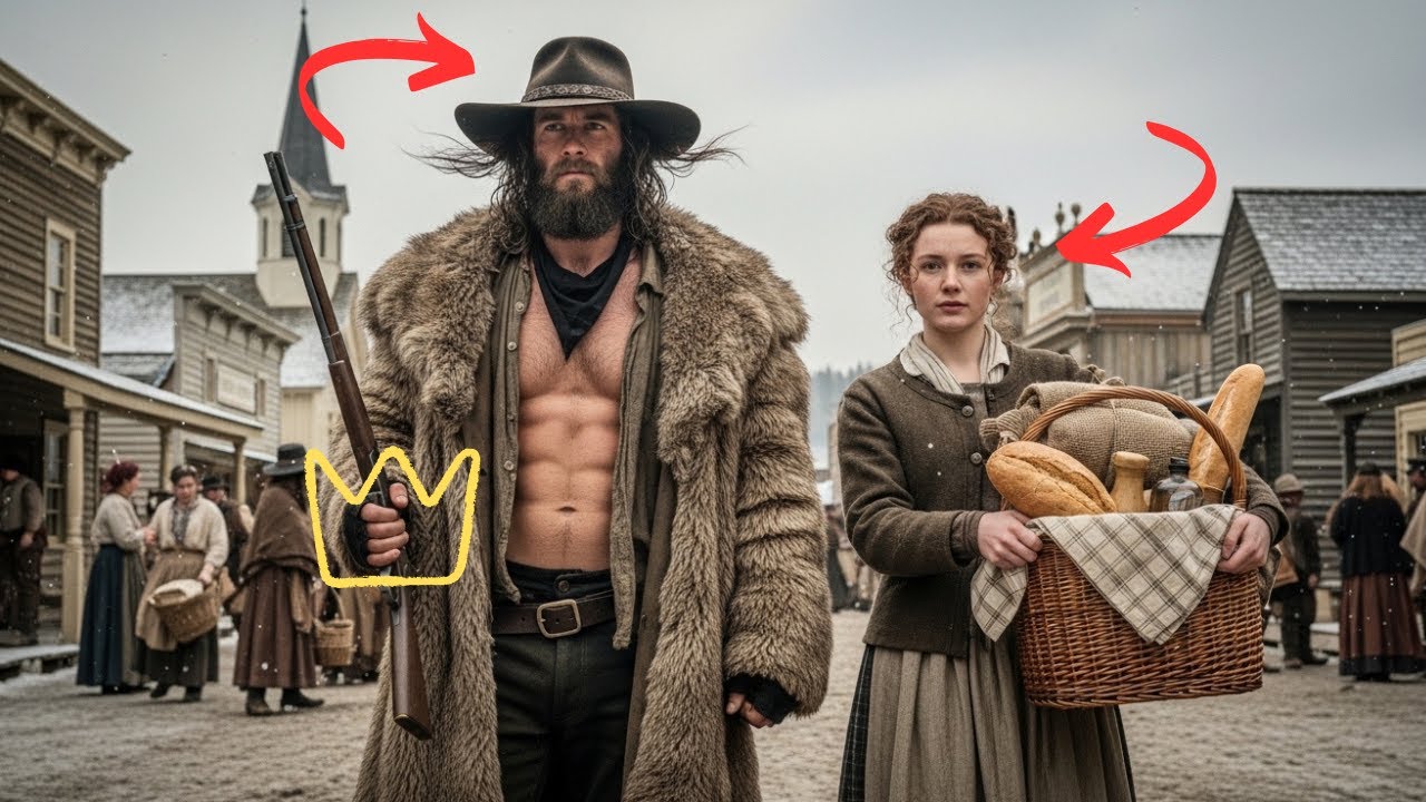 Nobody Bid on the Widow’s Christmas Basket — Then a Mountain Man Paid $5 and Changed Everything