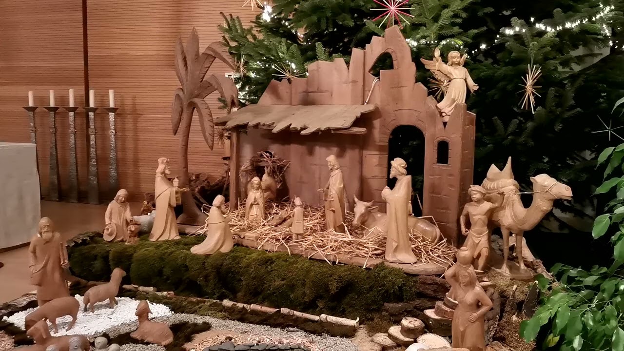 Krippe Sankt Famila Bruchköbel 2025
