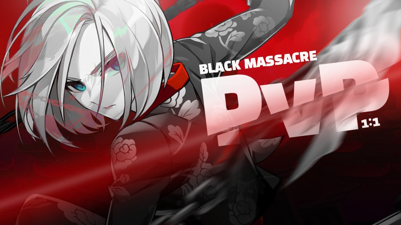 🌹🔪 장미칼 발싸ㅏㅏ / [Mod Bloody Carnival] Black Massacre 1:1 PvP (17) [Elsword KR/엘소드]