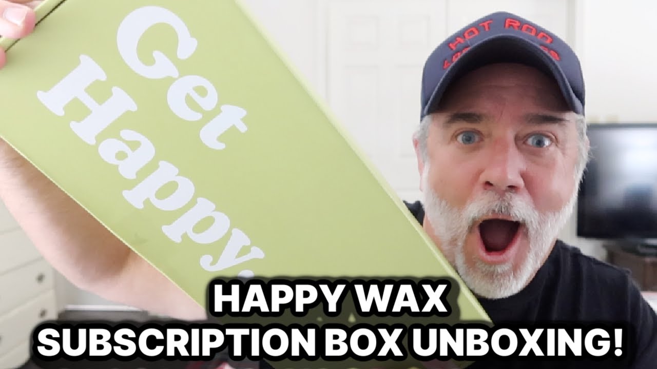 HAPPY WAX SPRING SUBSCRIPTION BOX UNBOXING!