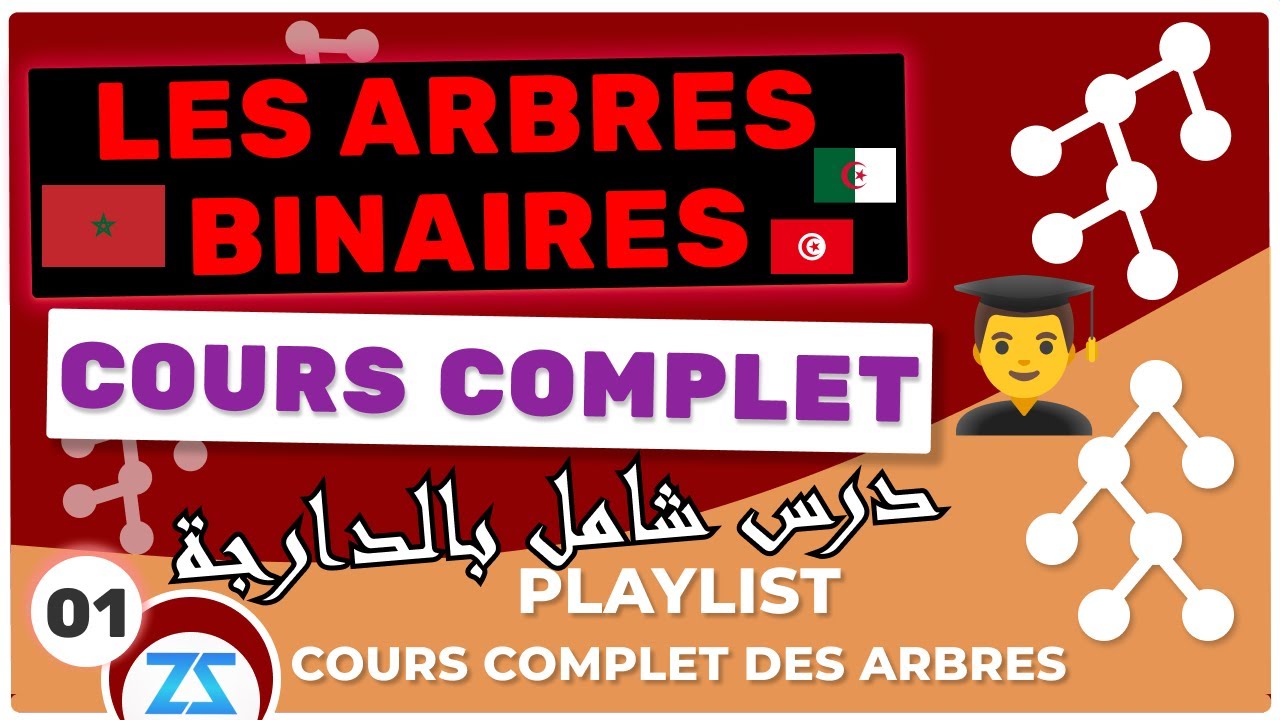 Arbre binaire 01 : Cours complet sur les arbres binaires de recherche darija