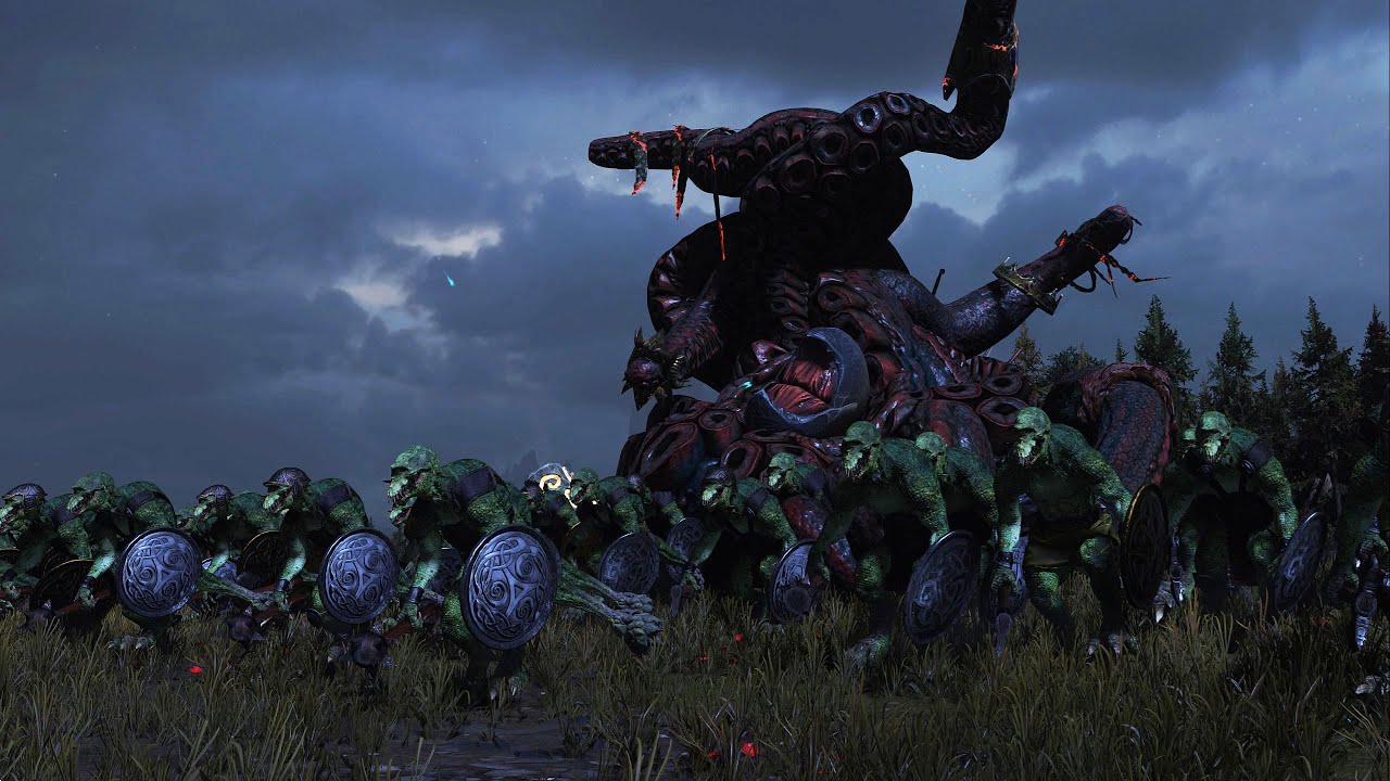 Battle of the Marshes - Fimir vs Albion - Cinematic Battle - Total War Warhammer 3