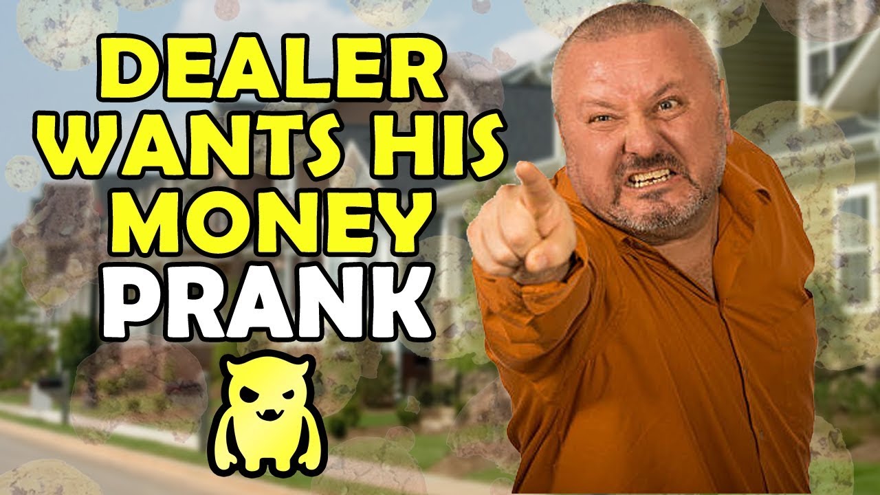 Angry Dealer Wants His Money Prank