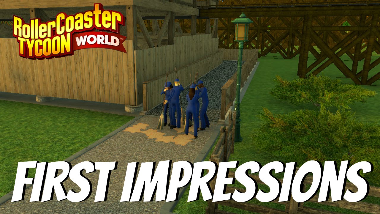 Roller Coaster Tycoon World - First Impression - Is It Really That Bad?