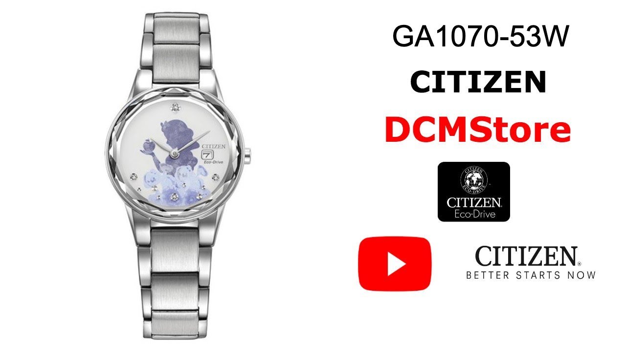 GA1070-53W Citizen Disney Snow White Crystal