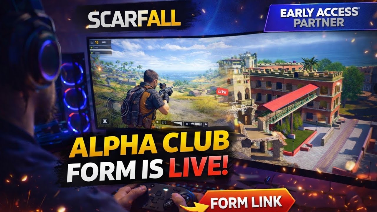 Alpha Club Form OUT NOW! 🔥 Early Access Build | ScarFall 2.0