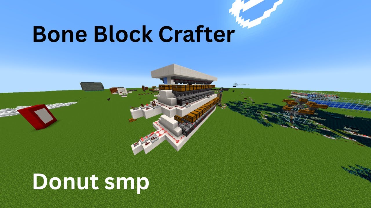 How to make a Bone Block farm for the donut smp