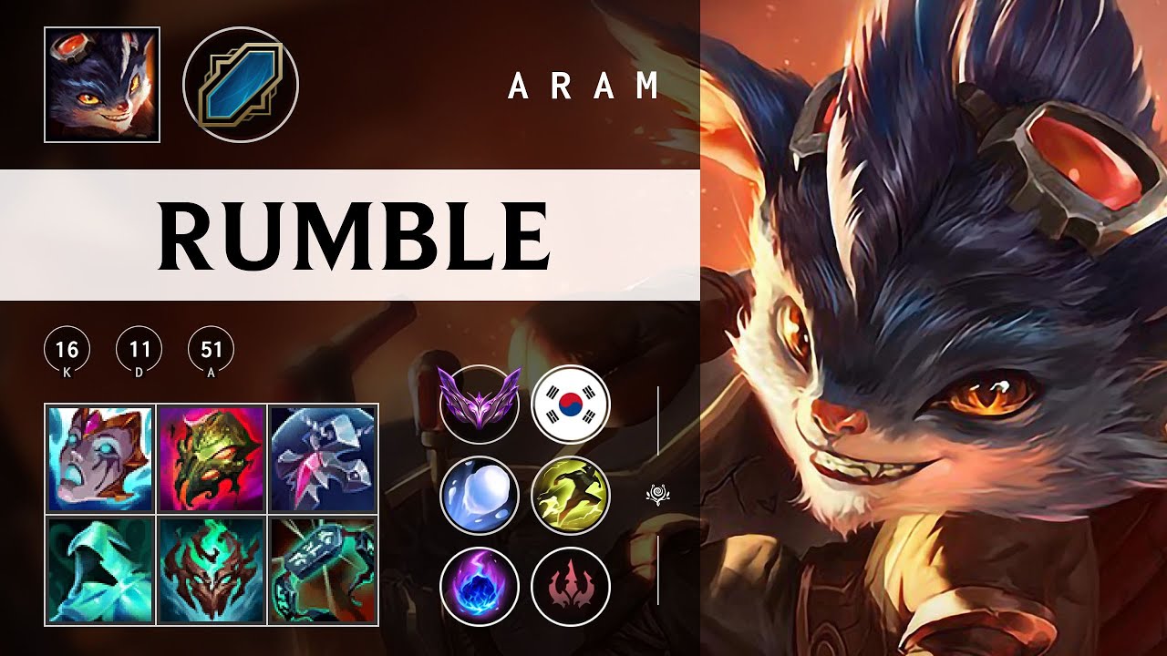 Rumble ARAM - KR Master Patch 26.02