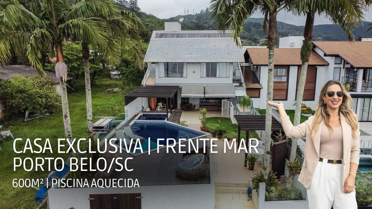 CASA FRENTE MAR EM PORTO BELO / SC