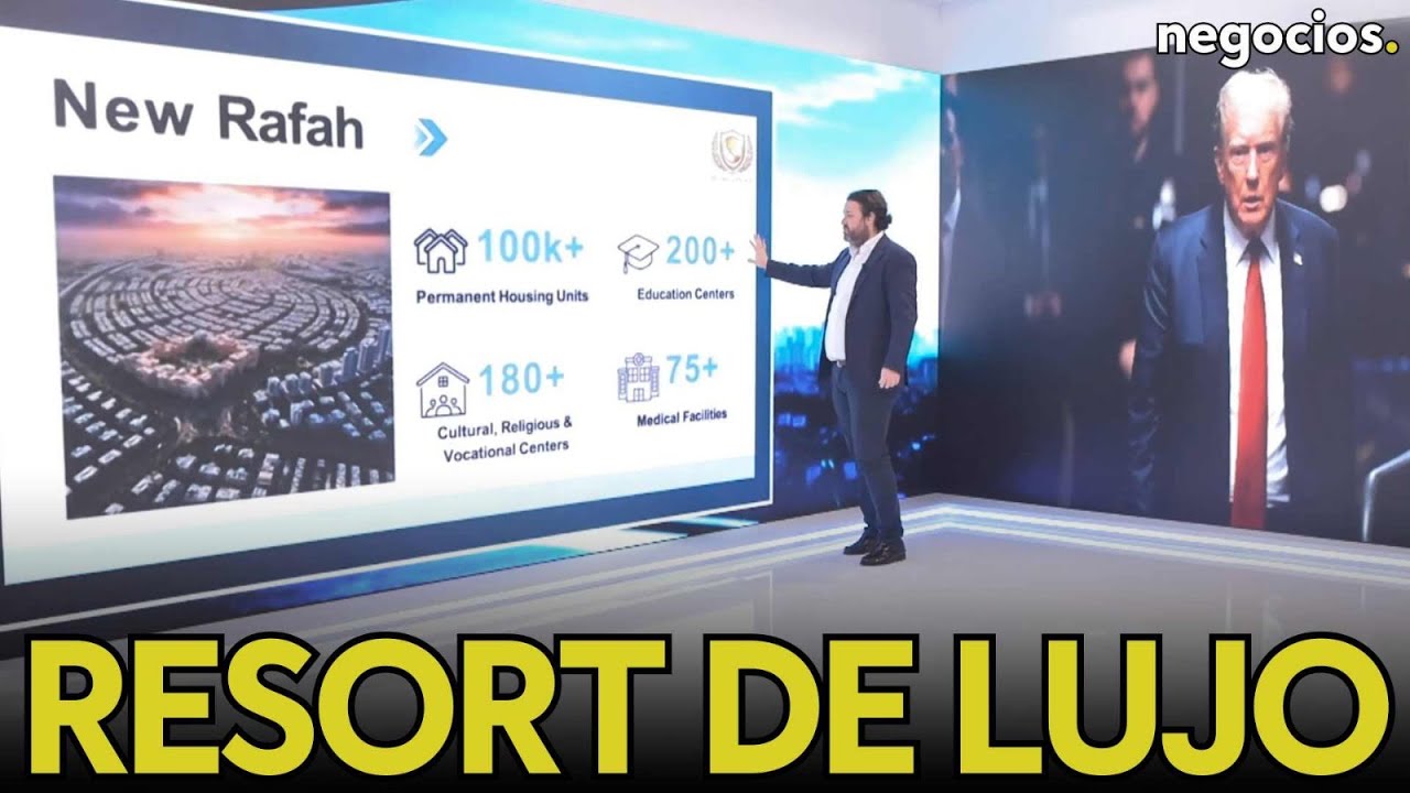 &iquest;Gaza ser&aacute; el nuevo Benidorm? El plan de Trump para convertir el enclave en un resort de lujo