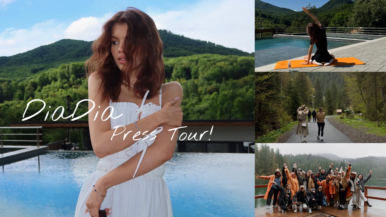 DIADIA PRESS TOUR🧡 МІЙ ПЕРШИЙ ПРЕС ТУР! ЗАКАРПАТТЯ, БЛОГЕРИ , РІАЛ ЛАЙФ
