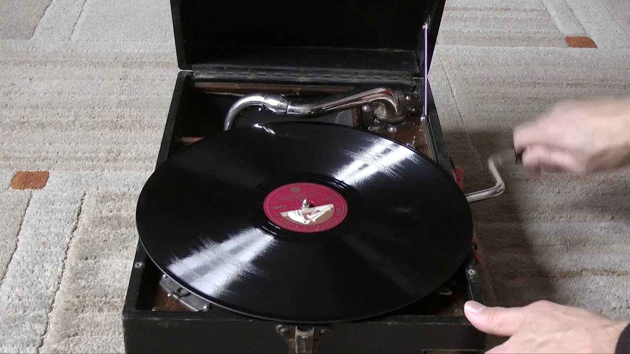A 78rpm recording from the 1950s