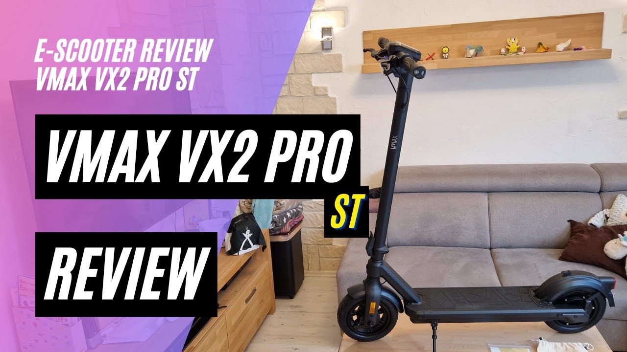🛴 VMAX VX2 PRO ST 🔍 Review nach 50km (48V; 13AH; 500W)