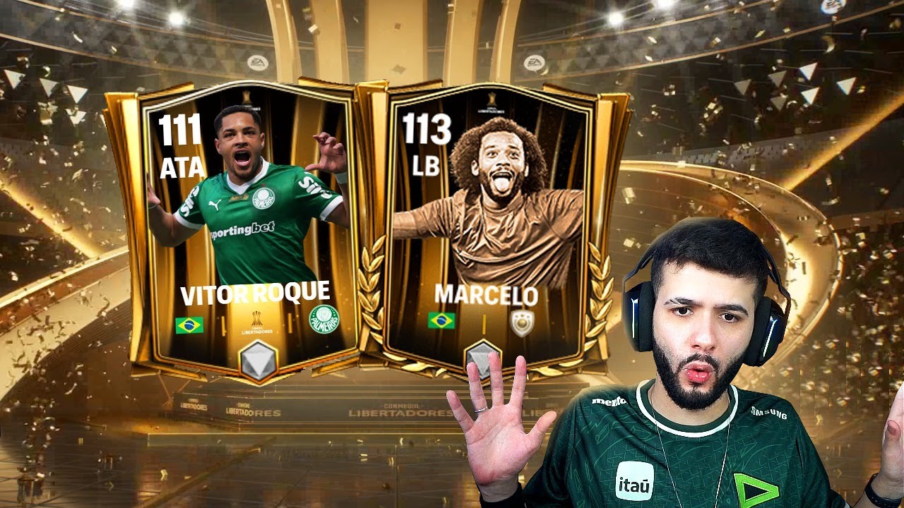 ABRI OS PACKS DA LIBERTADORES PELA PRIMEIRA VEZ NO FC MOBILE! 😱🇧🇷