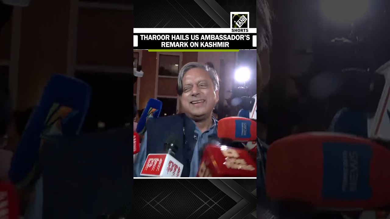 Shashi Tharoor welcomes Sergio Gor&rsquo;s &lsquo;important part of India&rsquo; remark during Srinagar visit