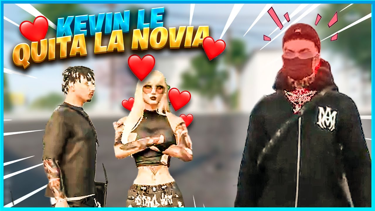 Kevin le QUITA la novia y SALE MAL ❤️❤️❤️ GTA RP | Sebastian Ramos