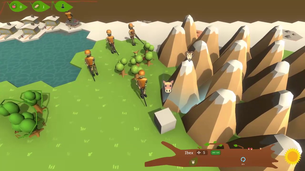 Nature Vs Civilization (Working title) AI test 2019