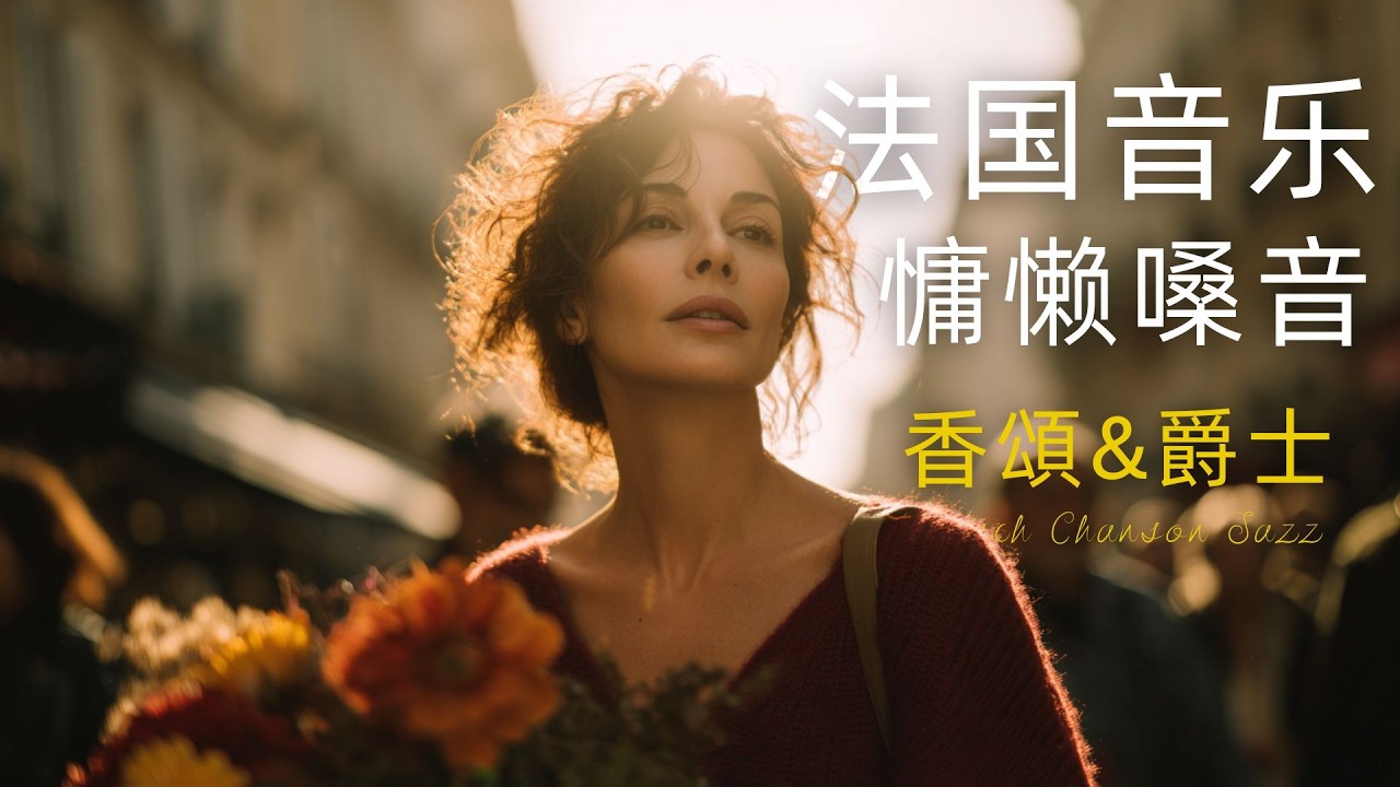 法式香頌 | 慵懶爵士女聲《Le Secret du Jardin》| 浪漫治癒背景音樂 | 歌單：當你感覺需要一杯紅酒和一本好書時 #法式浪漫 #讀書音樂 #工作音樂 #放鬆音樂 #無廣告