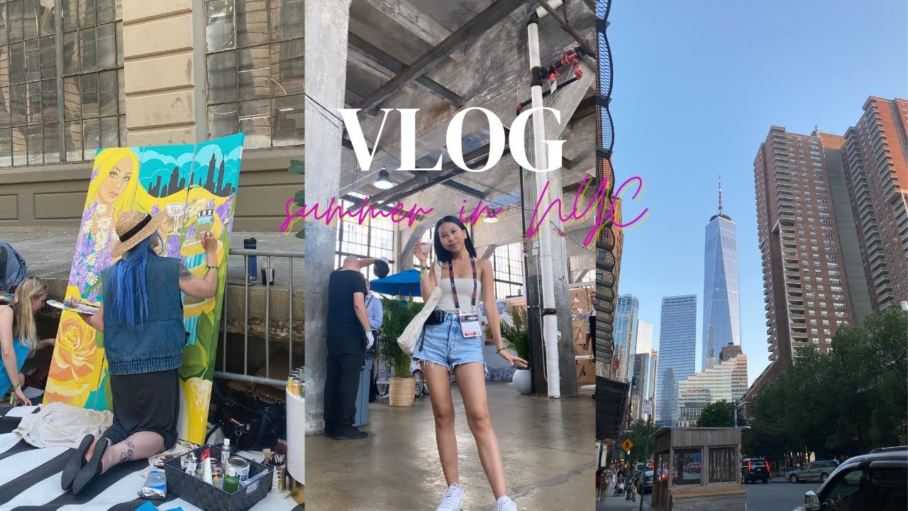 NYC vlog | EBS New York, bar convent brooklyn, cocktails competition, meeting up with NYC foodies 🥳