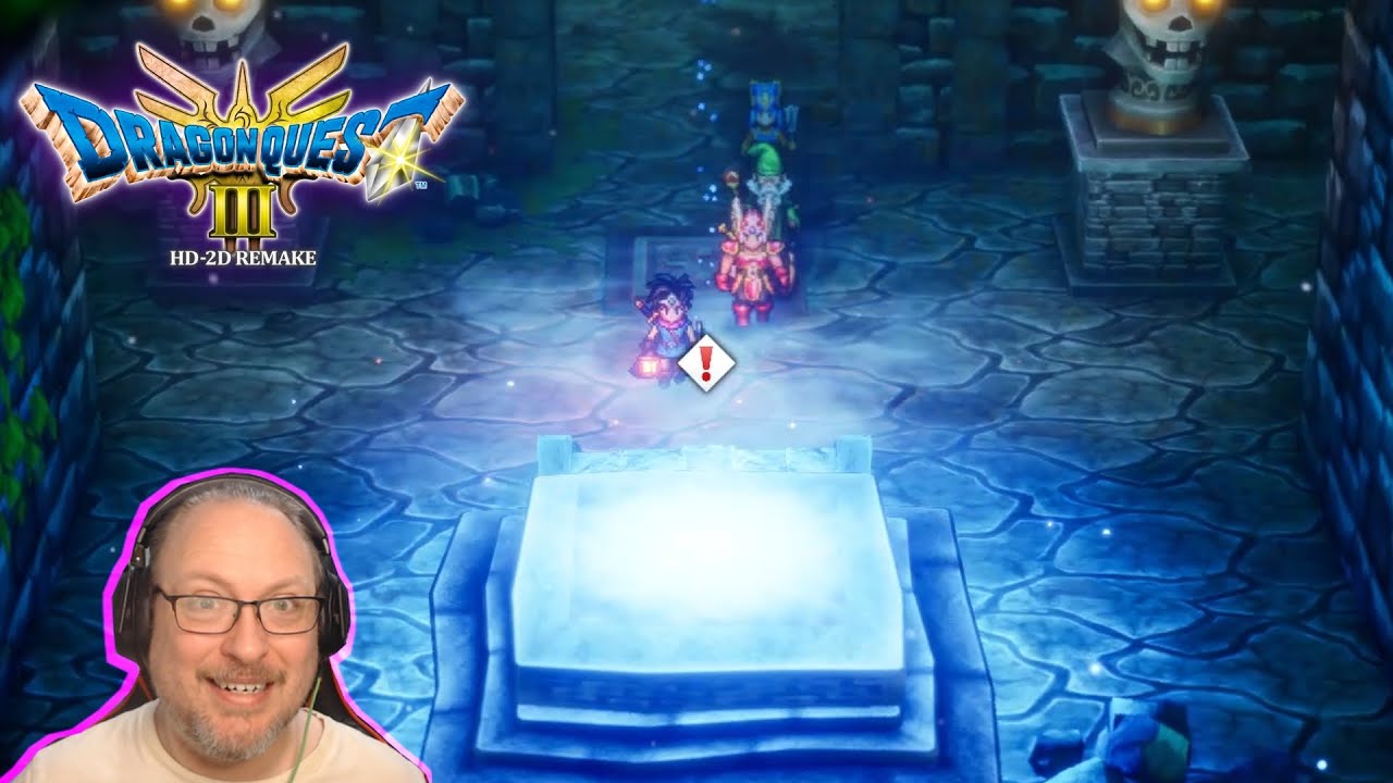 Through the teleportal in the Dragon Quest 3 HD-2D Remake