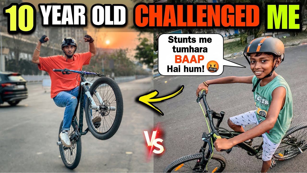 EPIC STUNT CHALLENGE | 10 Saal Ke Bacche Ka Challenge!