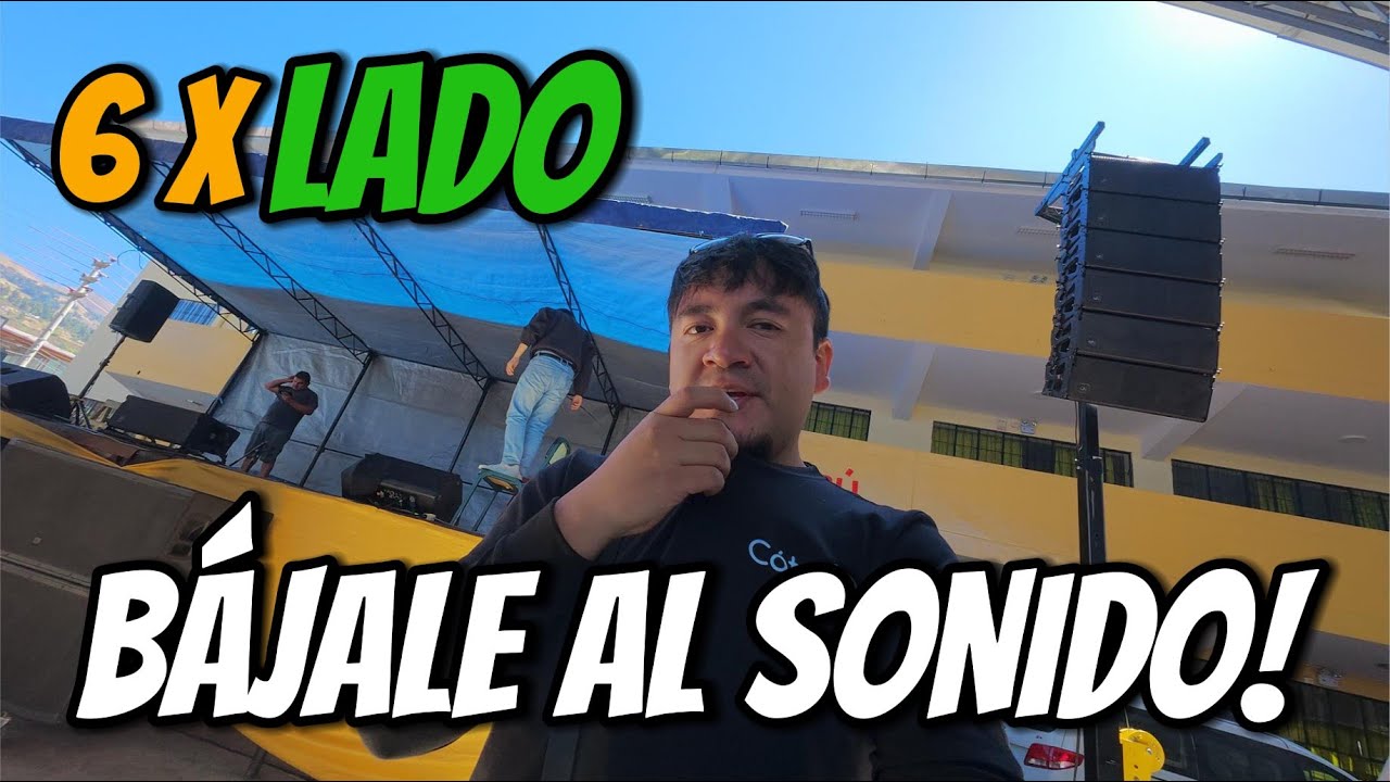 ⚡ ¡BAJEN EL VOLUMEN! 😳 EL SONIDO SE ESCUCHABA EN TODO EL COLEGIO 🎶 13 DAS EVENT 210A + 4 JBL SRX828