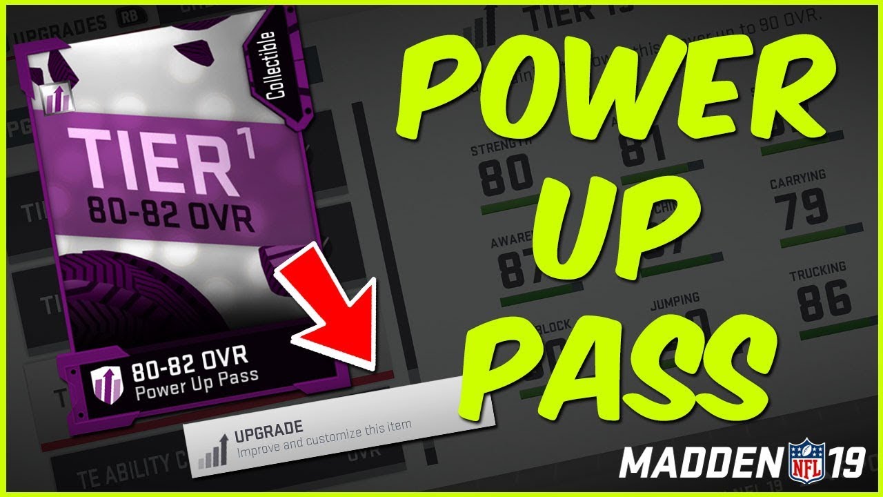 How To Use A Power Up Pass In MUT 19 - Free Upgrade System!