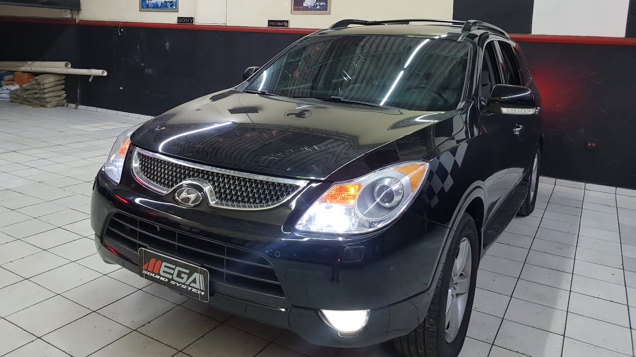 Hyundai VeraCruz V6 Fita Led/Seta Sequencial/Sensor Estacionamento/Buzina Paquerinha