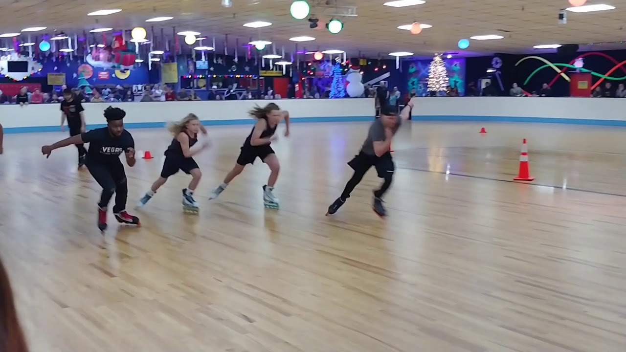 Rollerblading Race (you Need to see this)