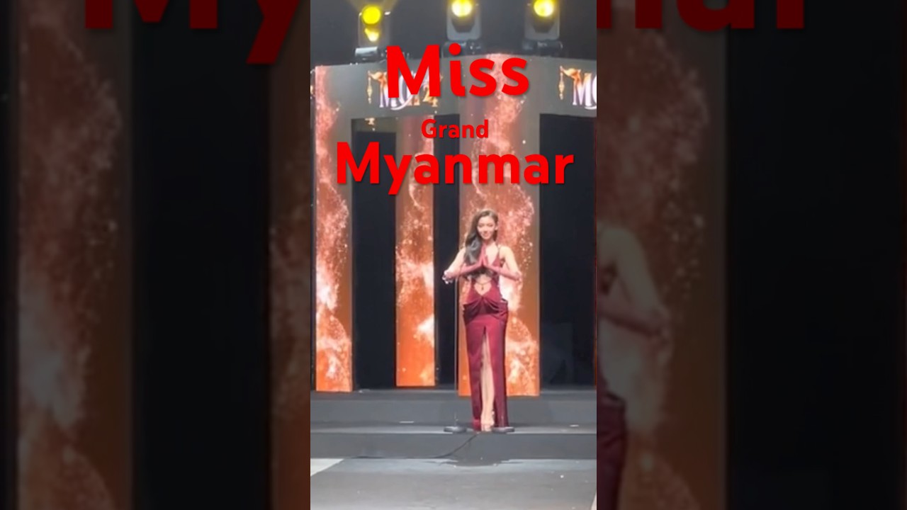The most beautiful in the world to me  #missgrandmyanmar #reels #travel #myanmaryoutuber #video