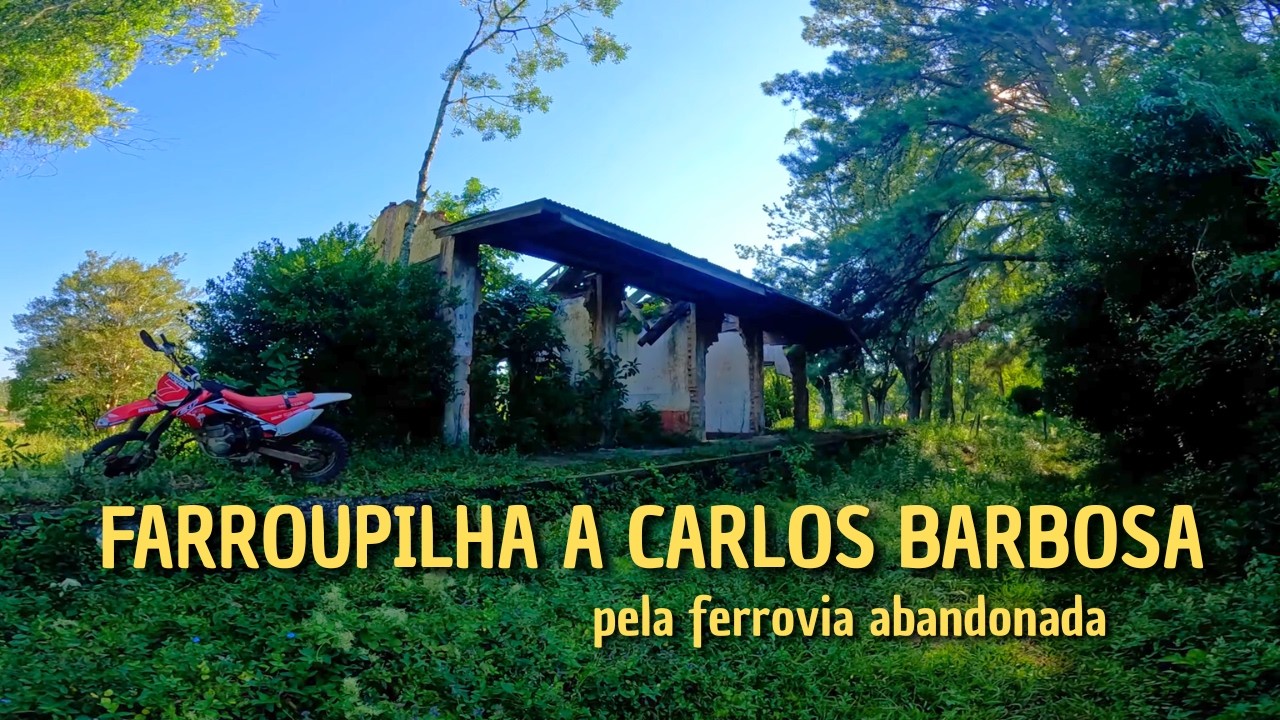 Segui a Ferrovia Abandonada de Farroupilha | Até onde vai?