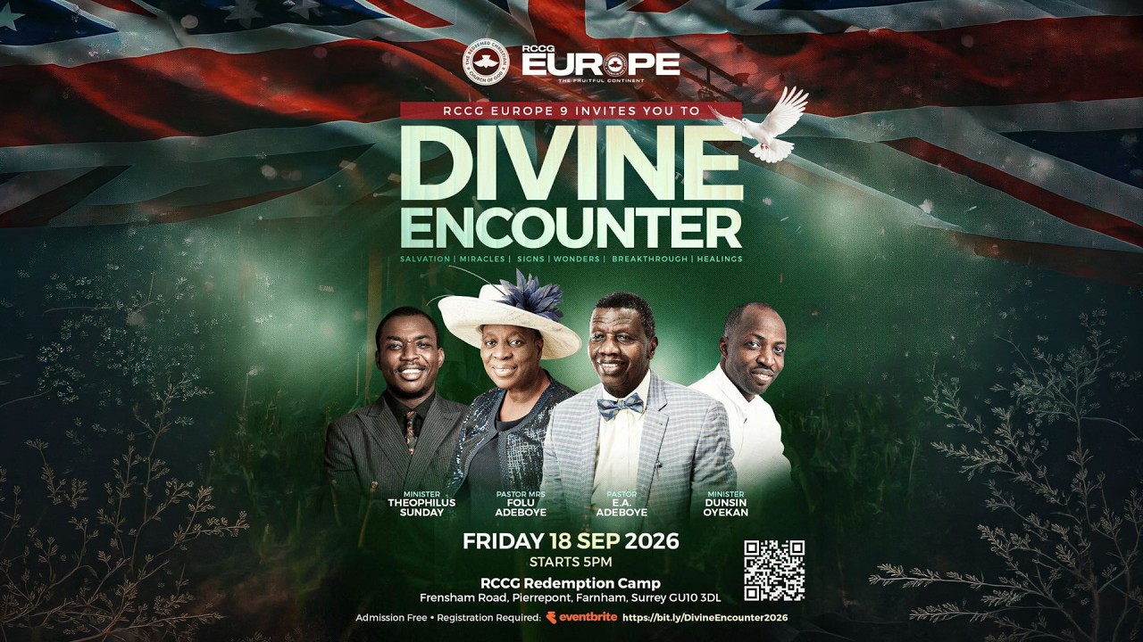 RCCG EUROPE 9 || DIVINE ENCOUNTER || THE FRUITFUL CONTINENT