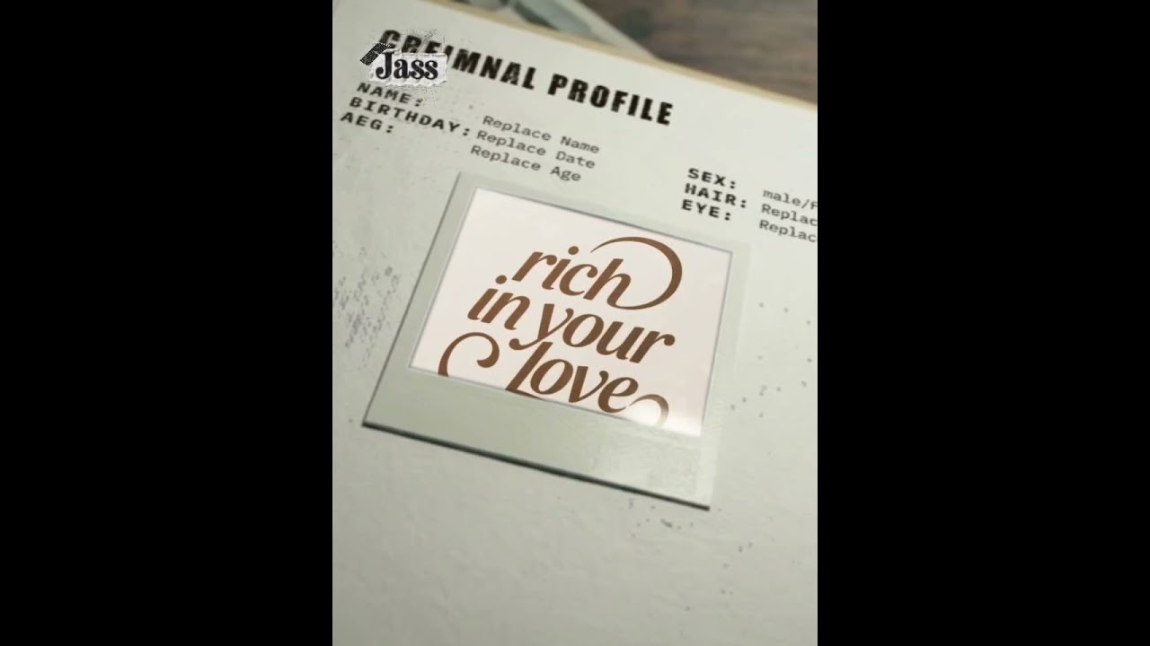 Rich in your love 