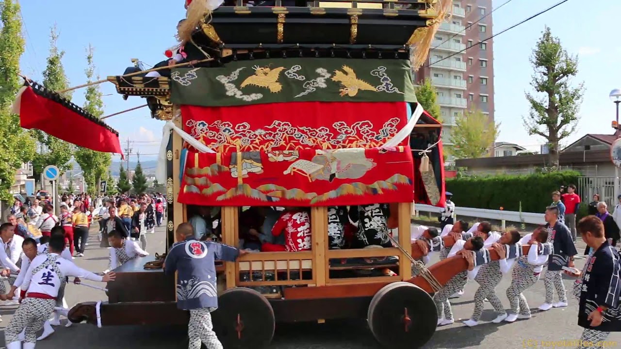 挙母まつり 町内曳き 竹生町(2) 2018年