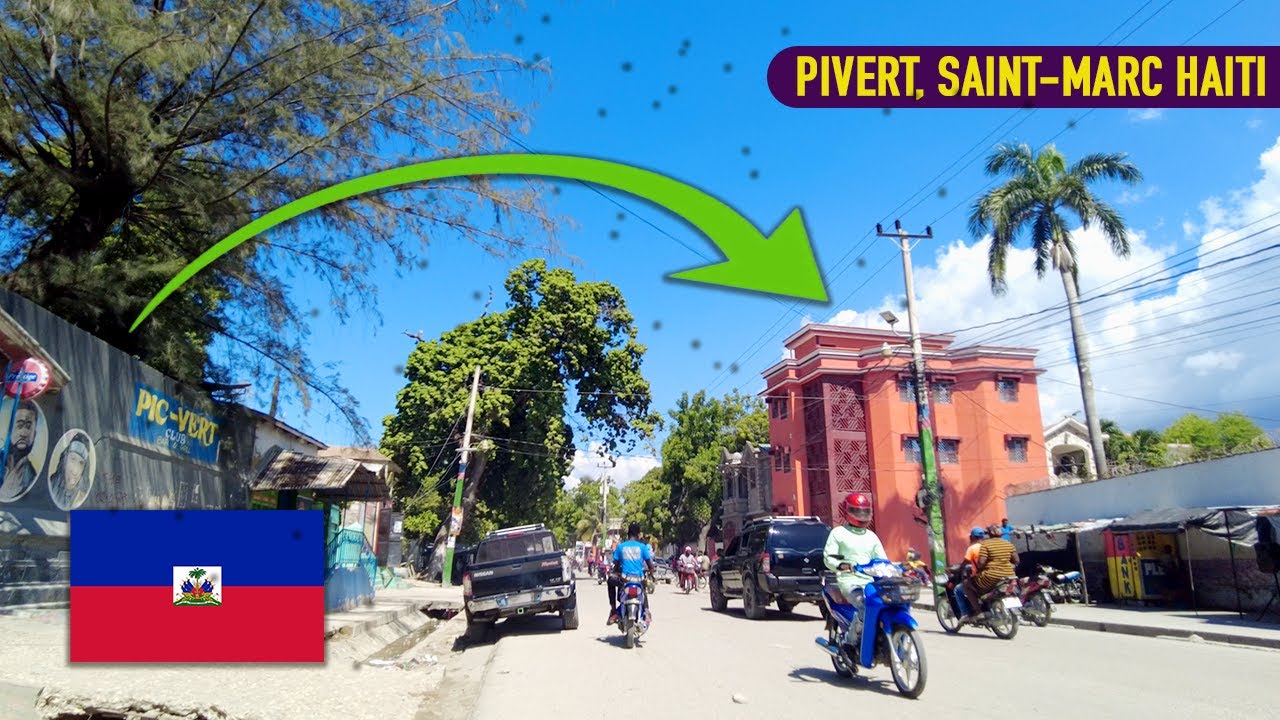 Ann fè ti mache nan Senmak ~ Pivert soti Rue Christophe rive sou pon kraze a