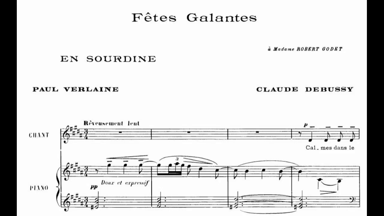En Sourdine - C. Debussy (MR)