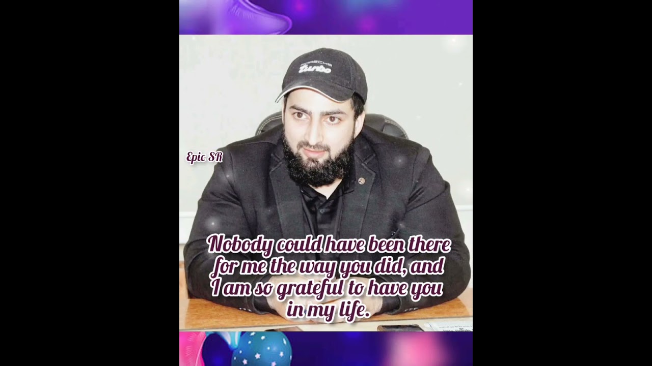 Happy Birthday Danish Bhaiya @DanishDawar
