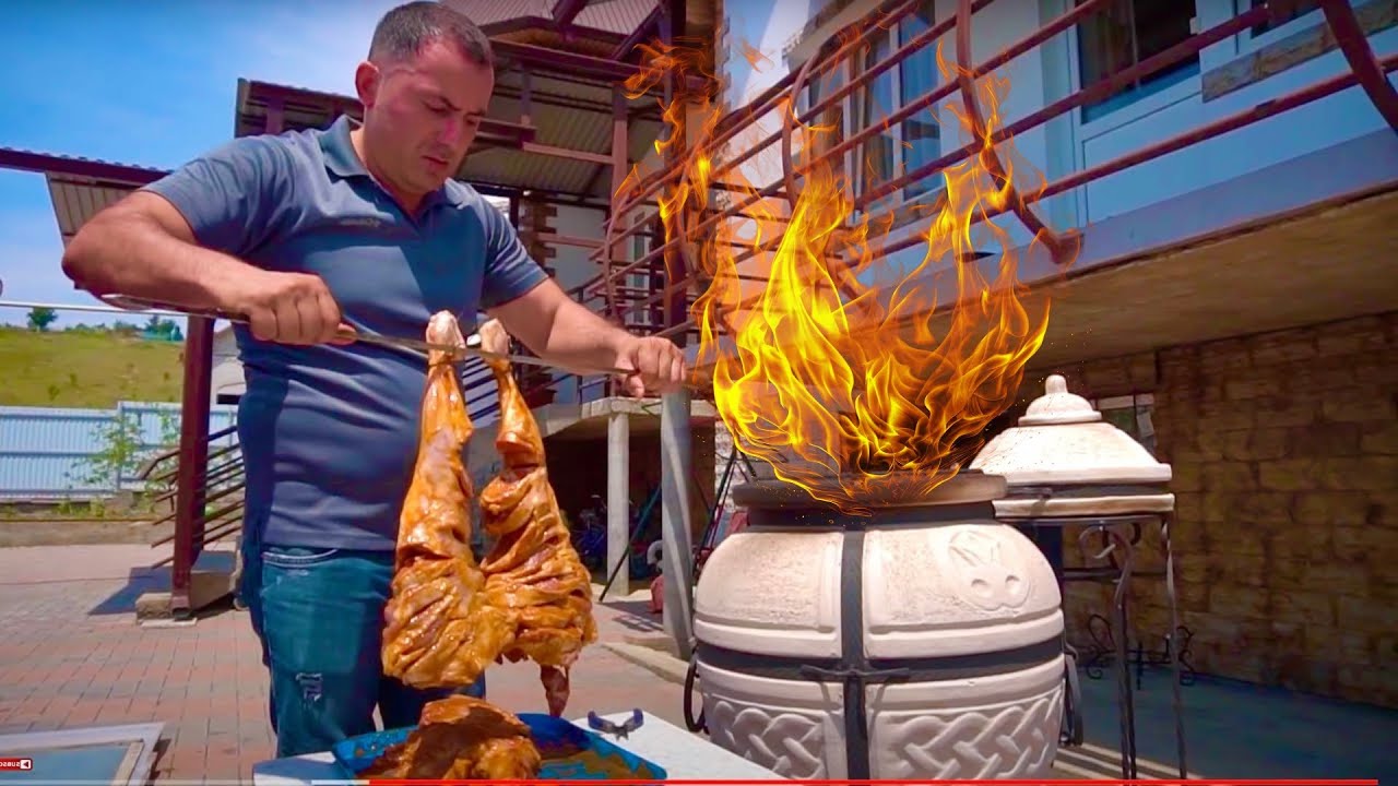 Lamb and Legs in a Tandoor! 🔥🍖 Delicious Caucasian Dishes | Secret Recipe by GEORGY KAVKAZ
